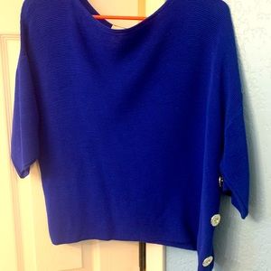 Cobalt blue top by Chicos size 2 (medium)